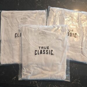 True Classic White T-Shirts